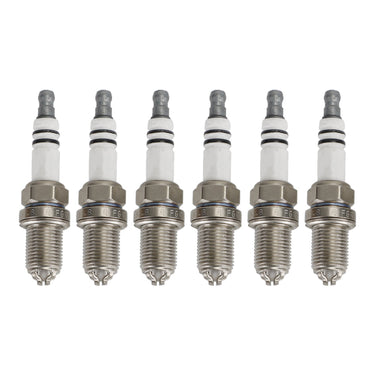 0242236562 6PCS Spark Plugs 12120037608 1435855 12129071003 93190944 for BMW E36 E46 323i 325i 323i 328i 330i E39 Generic U.S. Part One